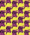 Cows yellow Andy Warhol